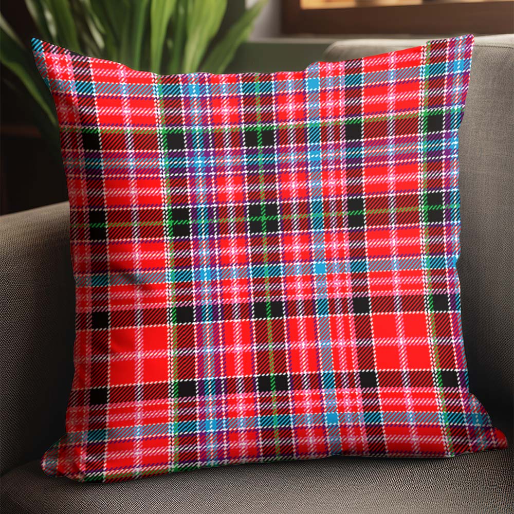 Aberdeen District Tartan Pillow Cover - Tartanvibesclothing