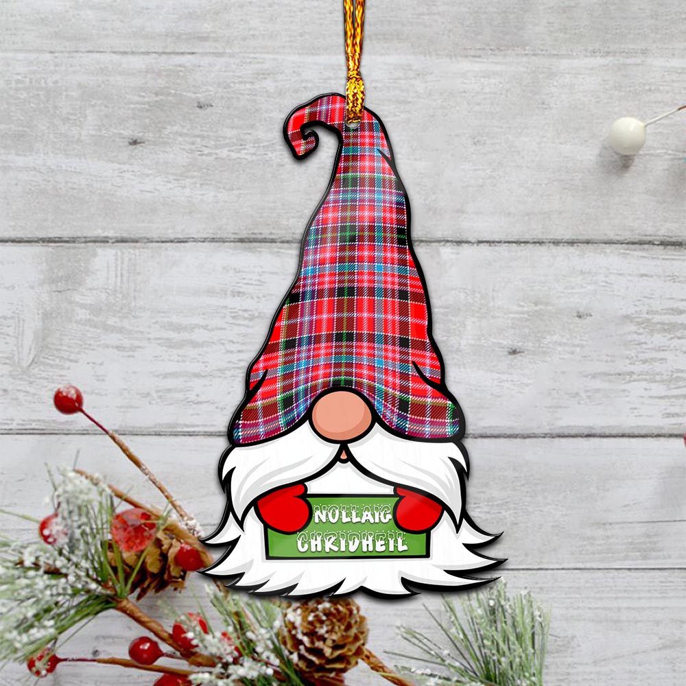 Aberdeen District Gnome Christmas Ornament with His Tartan Christmas Hat - Tartan Vibes Clothing