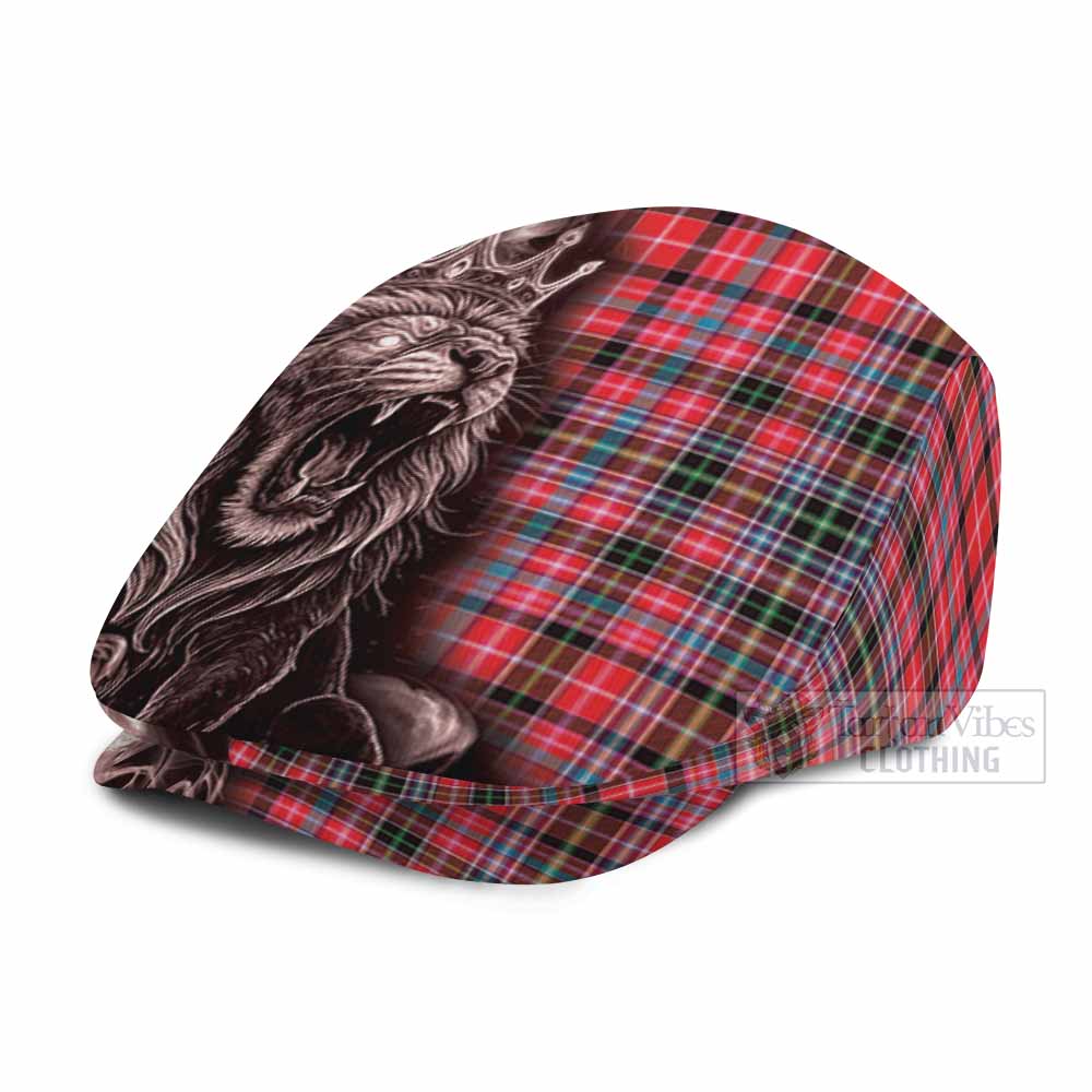 Aberdeen District Tartan Flat Cap, Jeff Cap Roaring Lion Heritage