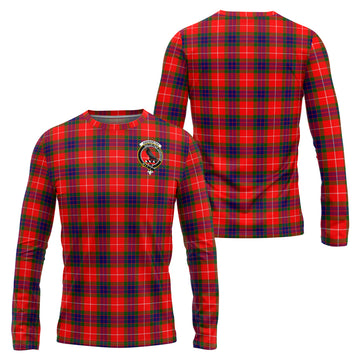Abernethy Tartan Long Sleeve T-Shirt with Family Crest Unisex - Tartanvibesclothing