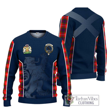 Abernethy Tartan Ugly Sweater with Family Crest and Lion Rampant Vibes Sport Style Unisex - Tartan Vibes Clothing