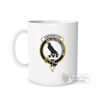 Abernethy Family Crest Ceramic Mug One Size 11oz size - 2D-tartanvibesclothing