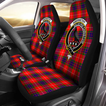 Abernethy Tartan Car Seat Cover with Family Crest One Size - Tartanvibesclothing