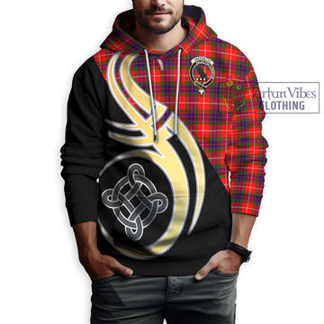 Abernethy Tartan Hoodie with Family Crest and Celtic Symbol Style Zip Hoodie - Tartan Vibes Clothing