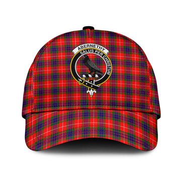 Abernethy Tartan Classic Cap with Family Crest