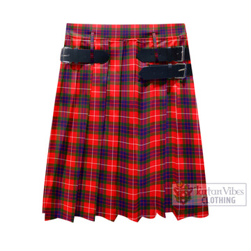 Abernethy Tartan Men's Pleated Skirt - Fashion Casual Retro Scottish Kilt Style