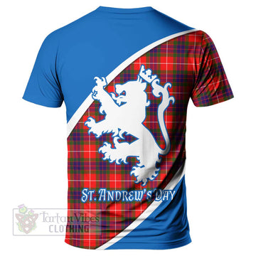 Abernethy Family Crest Tartan T-Shirt Celebrate Saint Andrew's Day in Style - Tartan Vibes Clothing
