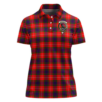 abernethy-tartan-polo-shirt-with-family-crest-for-women