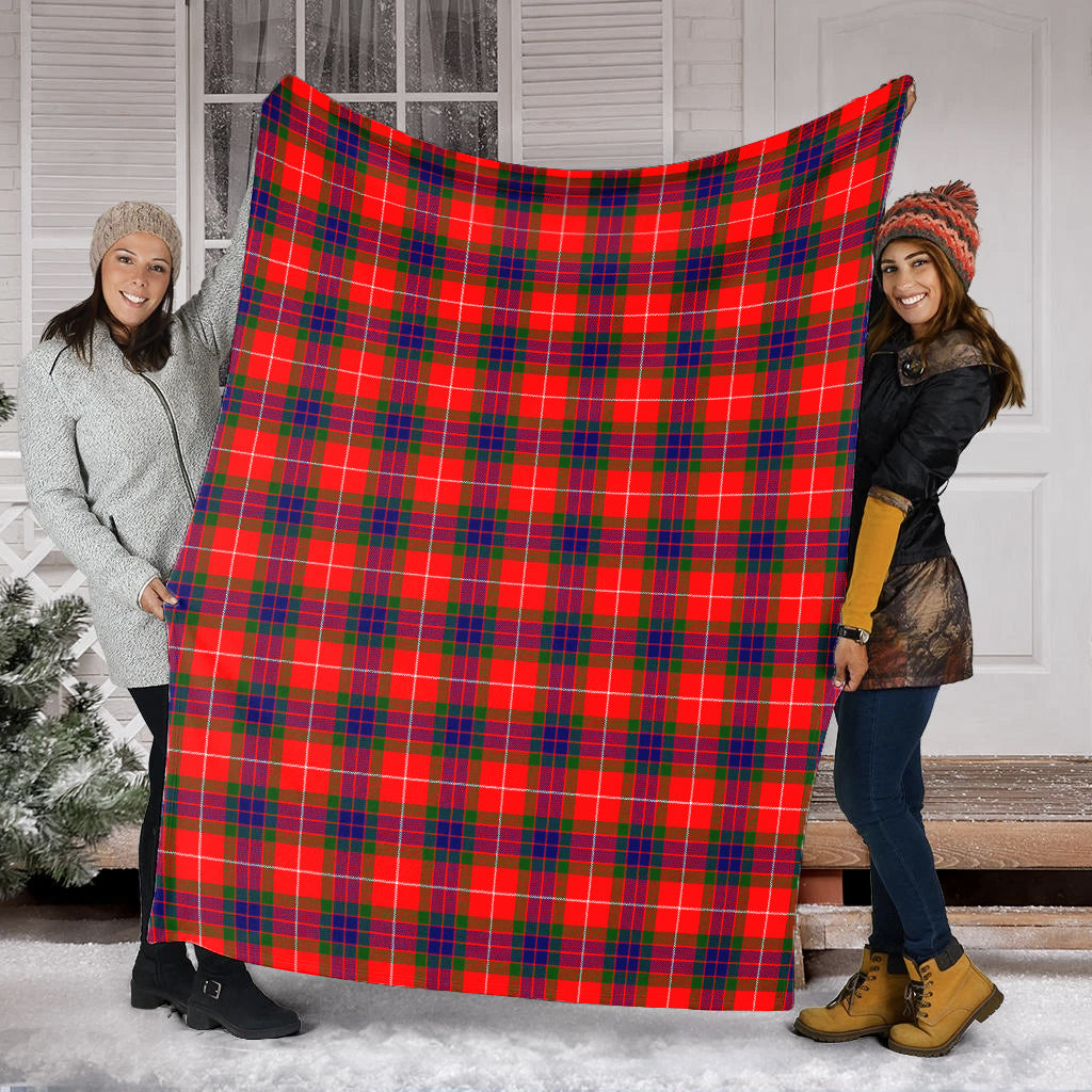 Abernethy Tartan Blanket - Tartanvibesclothing