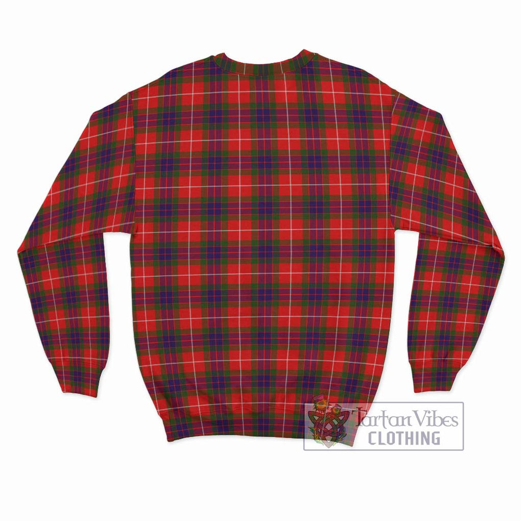 Abernethy Tartan Sweatshirt with Family Crest DNA In Me Style - Tartan Vibes Clothing