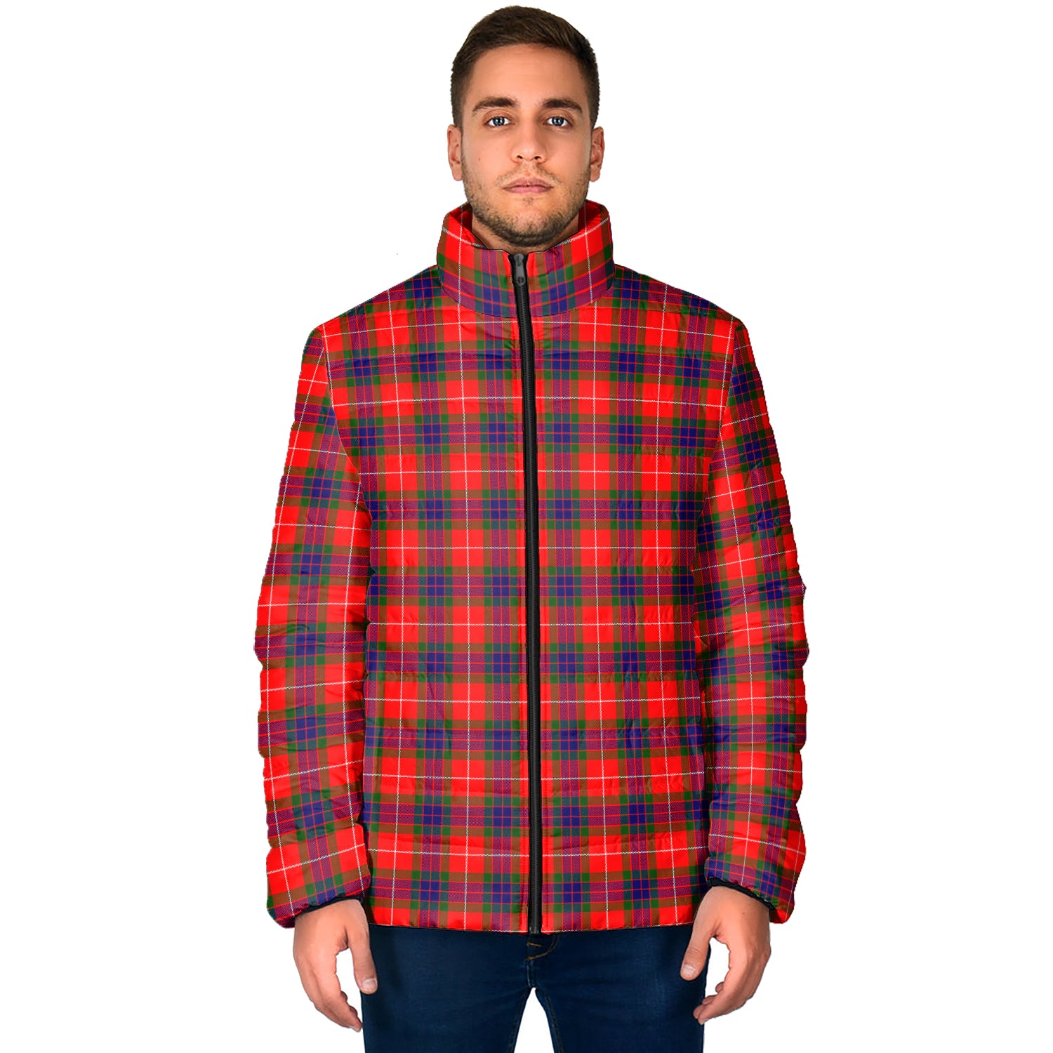 Abernethy Tartan Padded Jacket - Tartan Vibes Clothing