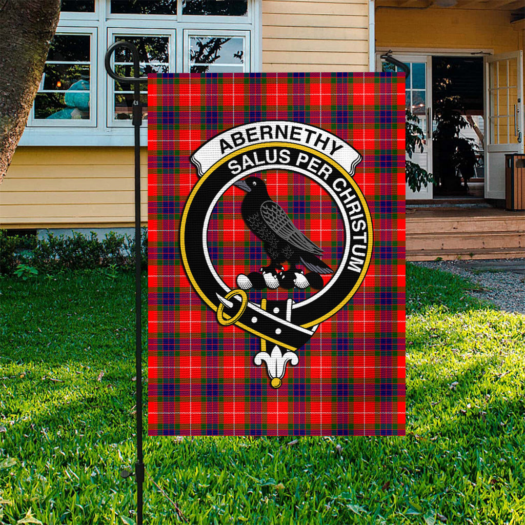 Abernethy Tartan Flag with Family Crest - Tartan Vibes Clothing