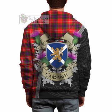 Abernethy Tartan Family Crest Hoodie Lion Rampant Royal Thistle Shield Celtic Inspired - Tartan Vibes Clothing