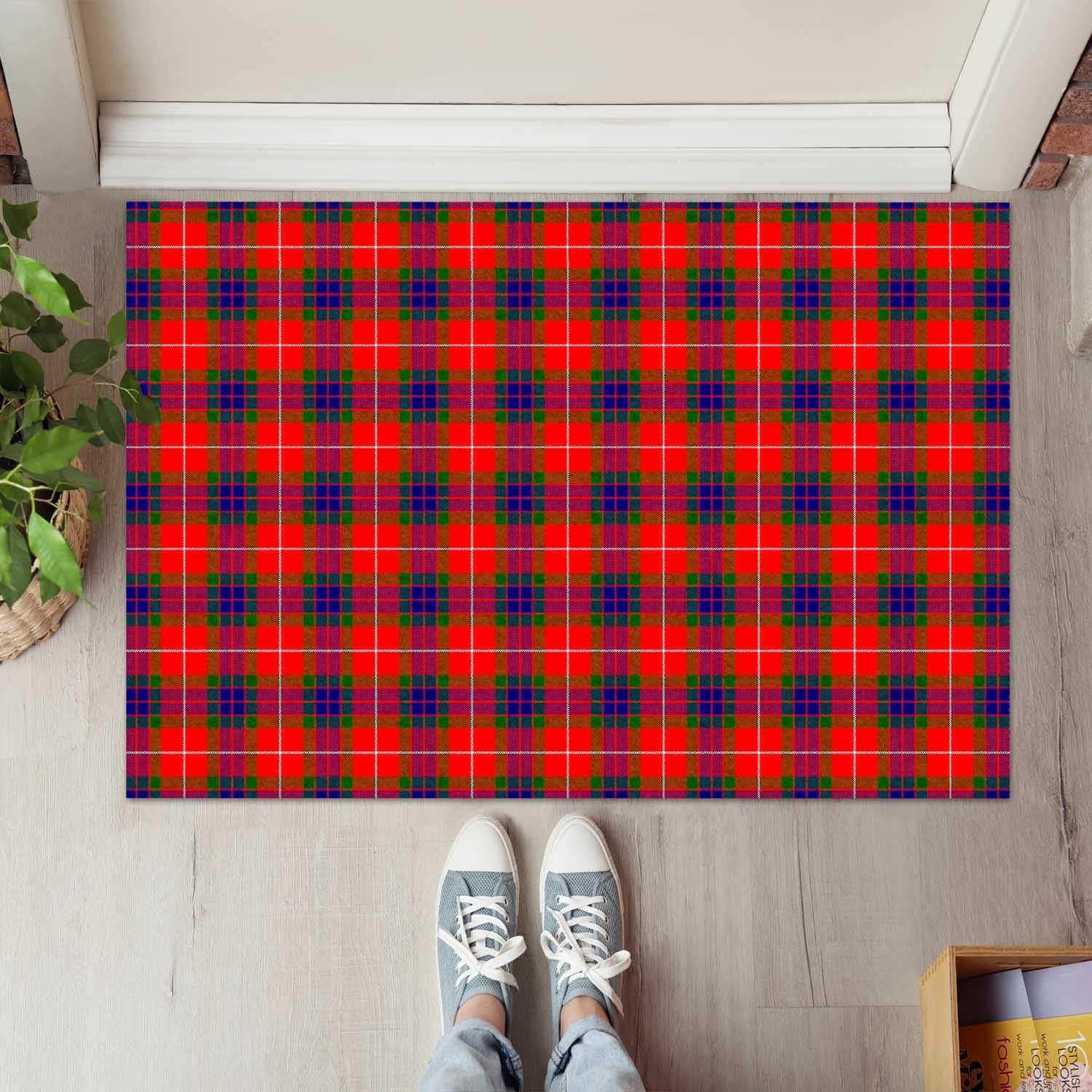 Abernethy Tartan Door Mat - Tartanvibesclothing