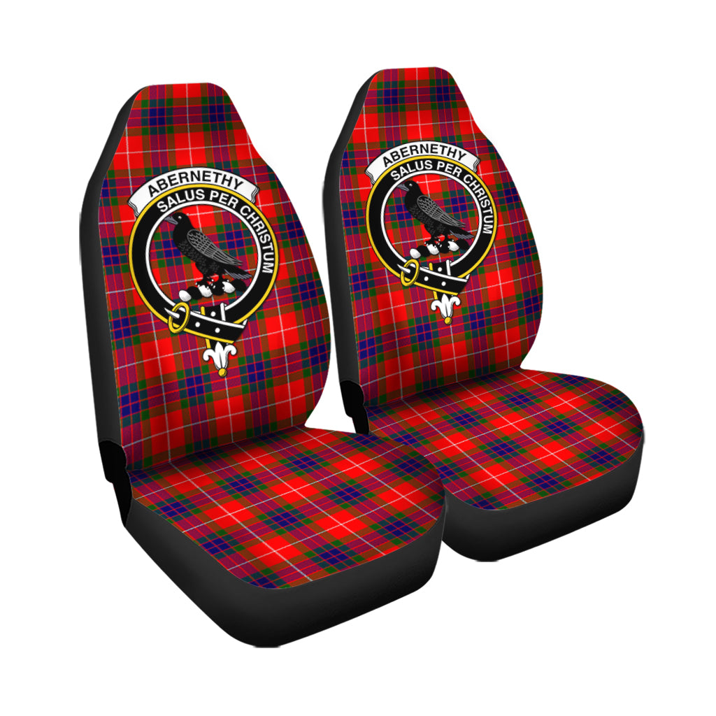 Abernethy Tartan Car Seat Cover with Family Crest - Tartanvibesclothing