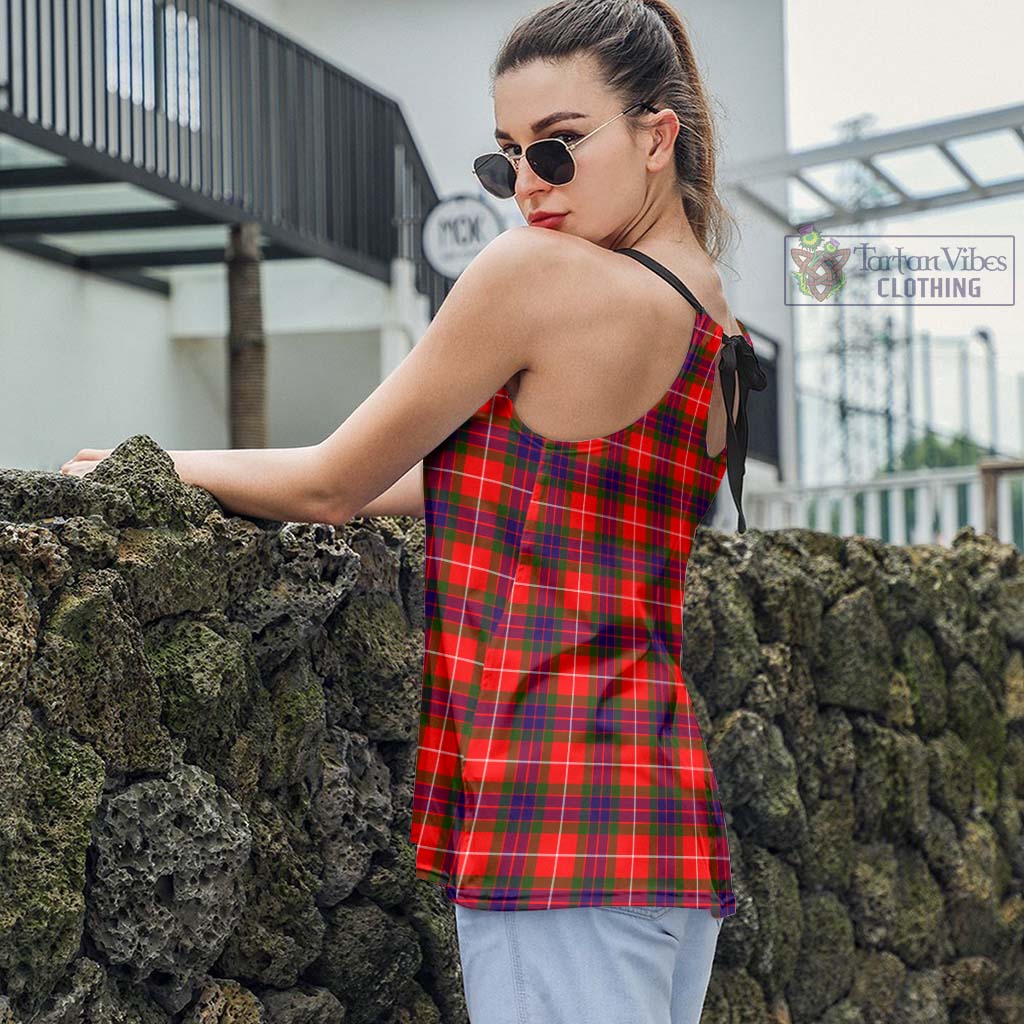 Tartan Vibes Clothing Abernethy Tartan Loose Halter Neck Camisole