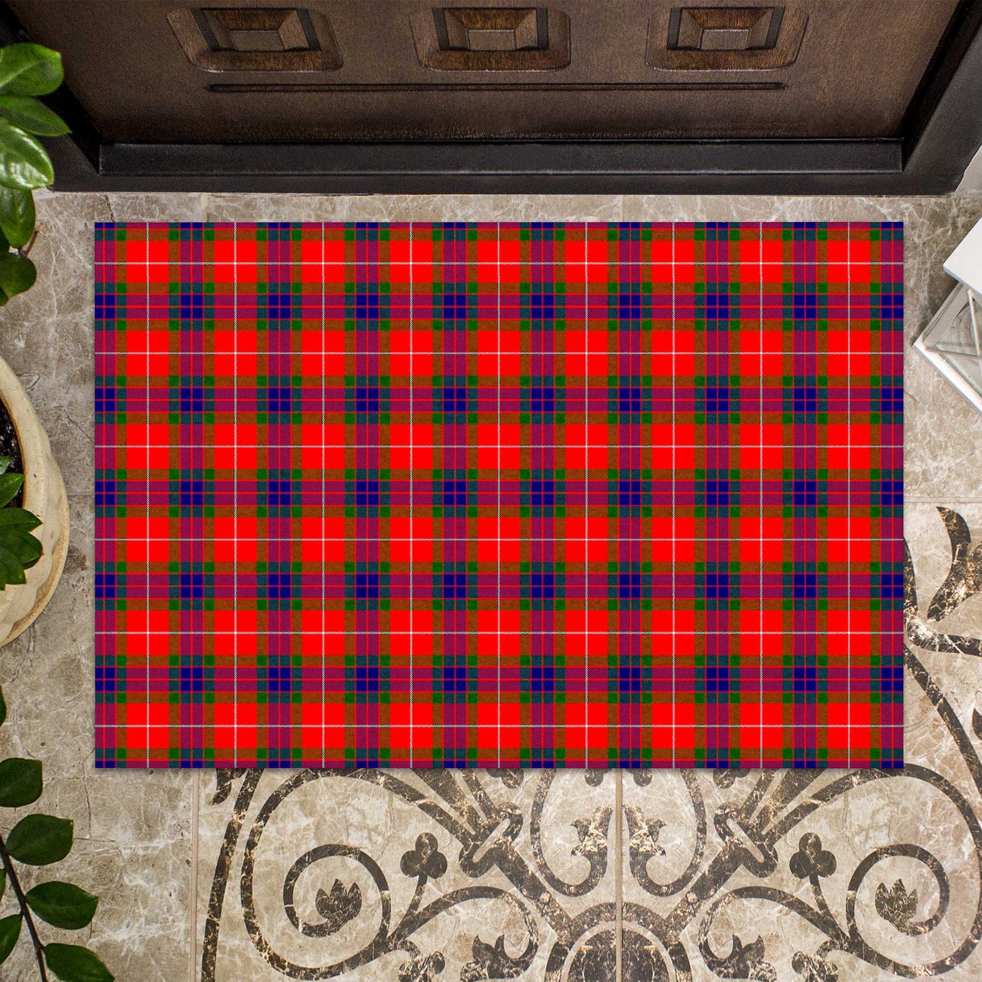 Abernethy Tartan Door Mat - Tartanvibesclothing