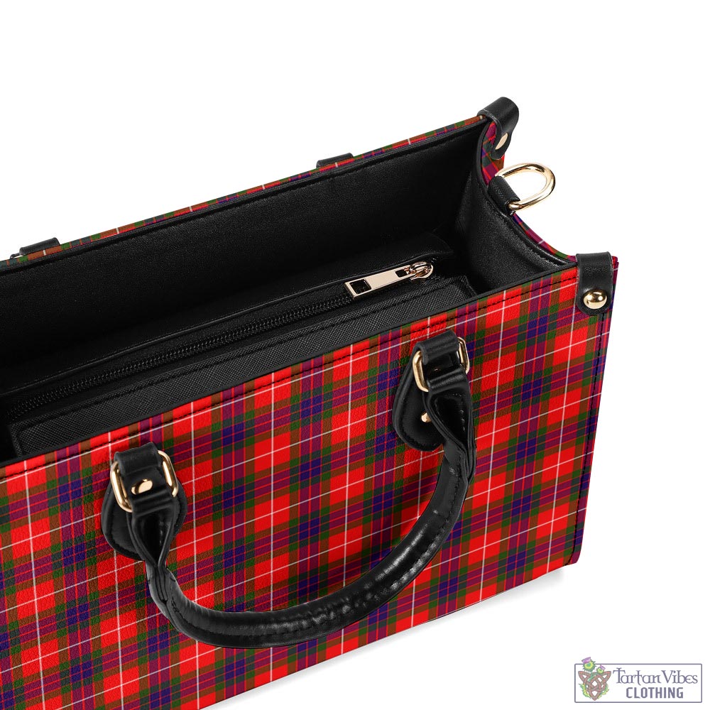 Tartan Vibes Clothing Abernethy Tartan Luxury Leather Handbags