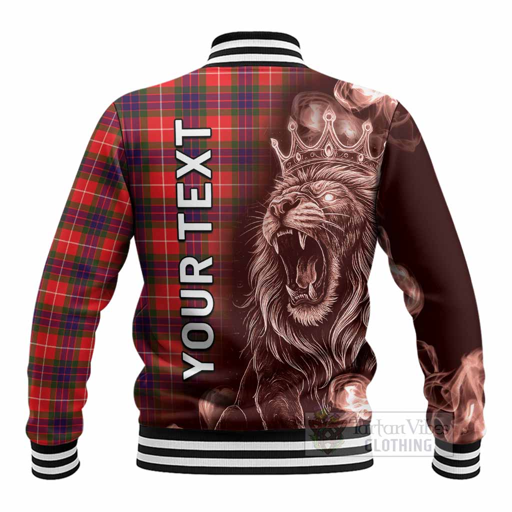 Abernethy Tartan Baseball Jacket Roaring Lion Heritage