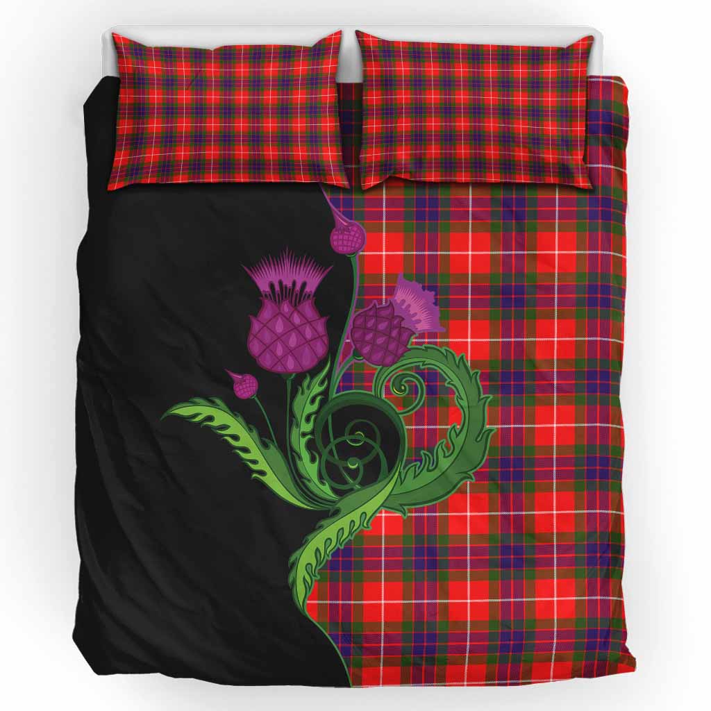 Abernethy Tartan Bedding Set Traditional Scottish Thistle UK Bedding Set UK King 91*87 inch - Tartan Vibes Clothing
