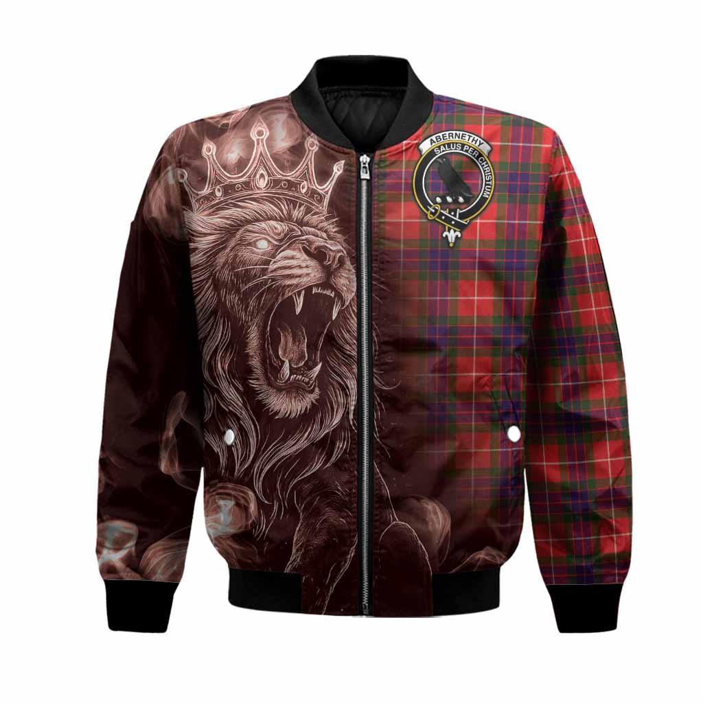 Abernethy Tartan Bomber Jacket Roaring Lion Heritage