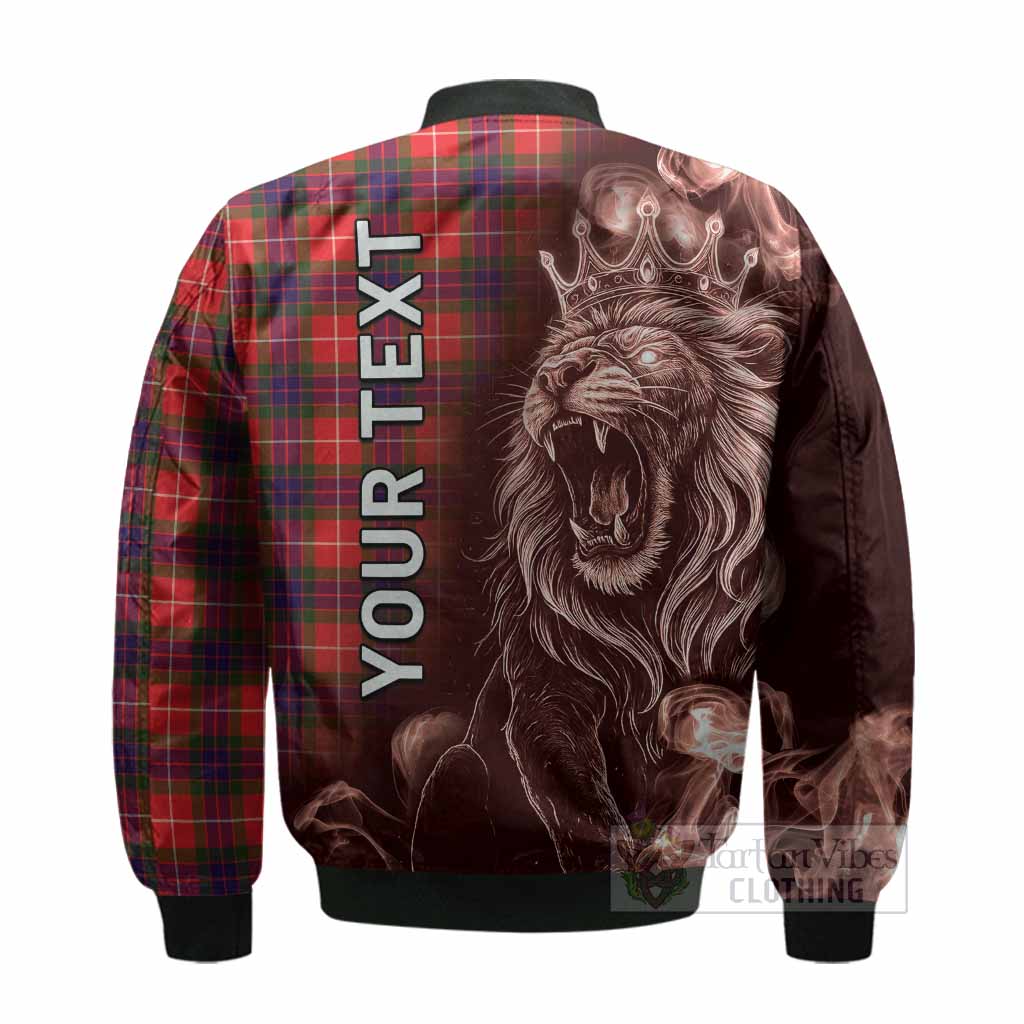 Abernethy Tartan Bomber Jacket Roaring Lion Heritage