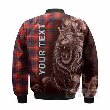Abernethy Tartan Bomber Jacket Roaring Lion Heritage