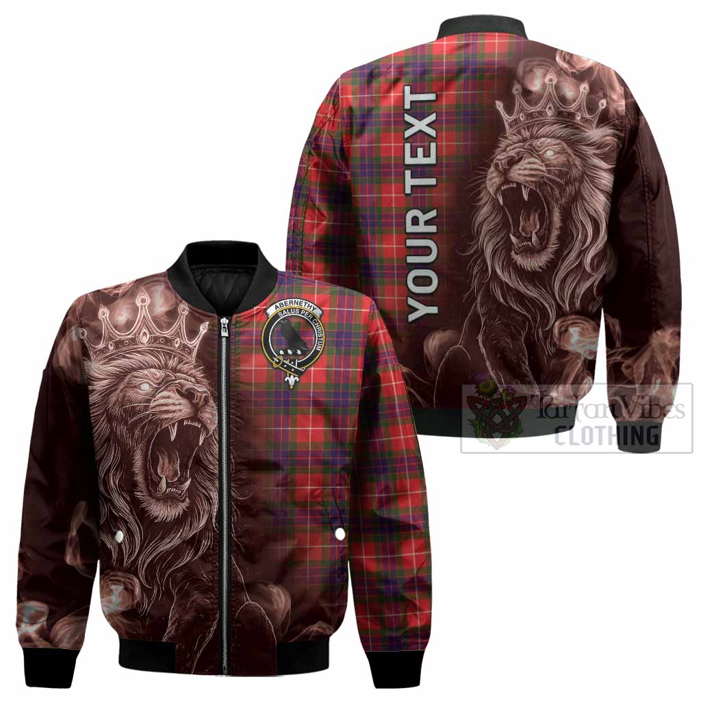 Abernethy Tartan Bomber Jacket Roaring Lion Heritage