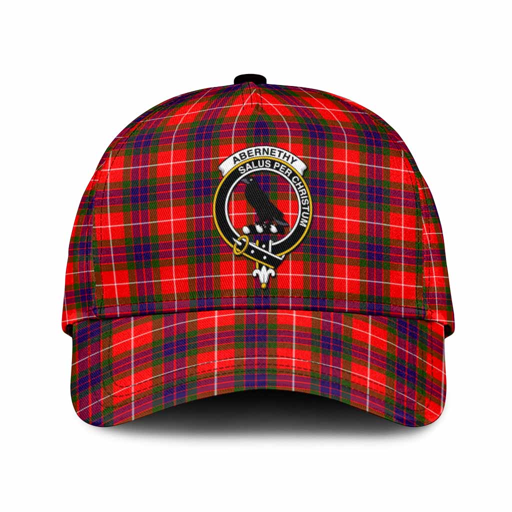 Abernethy Tartan Classic Cap with Family Crest