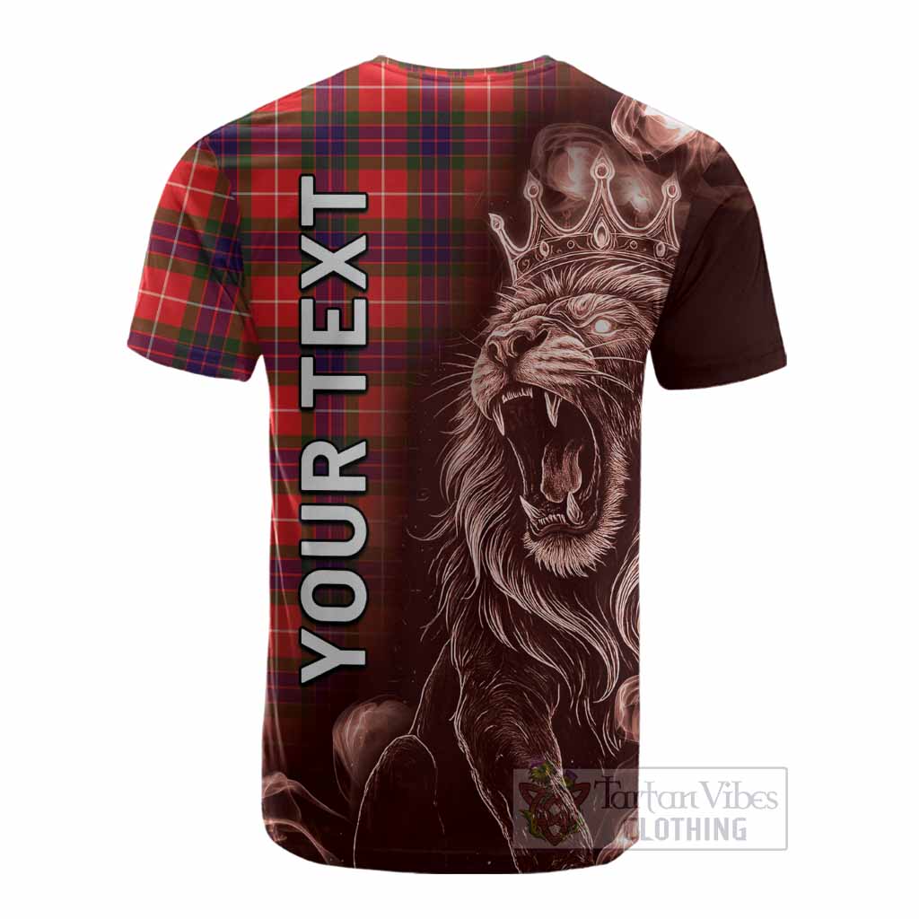 Abernethy Tartan Cotton T-shirt Roaring Lion Heritage