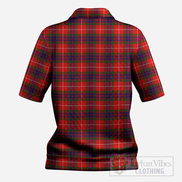 Abernethy Tartan Women’s Polo Sweater Top
