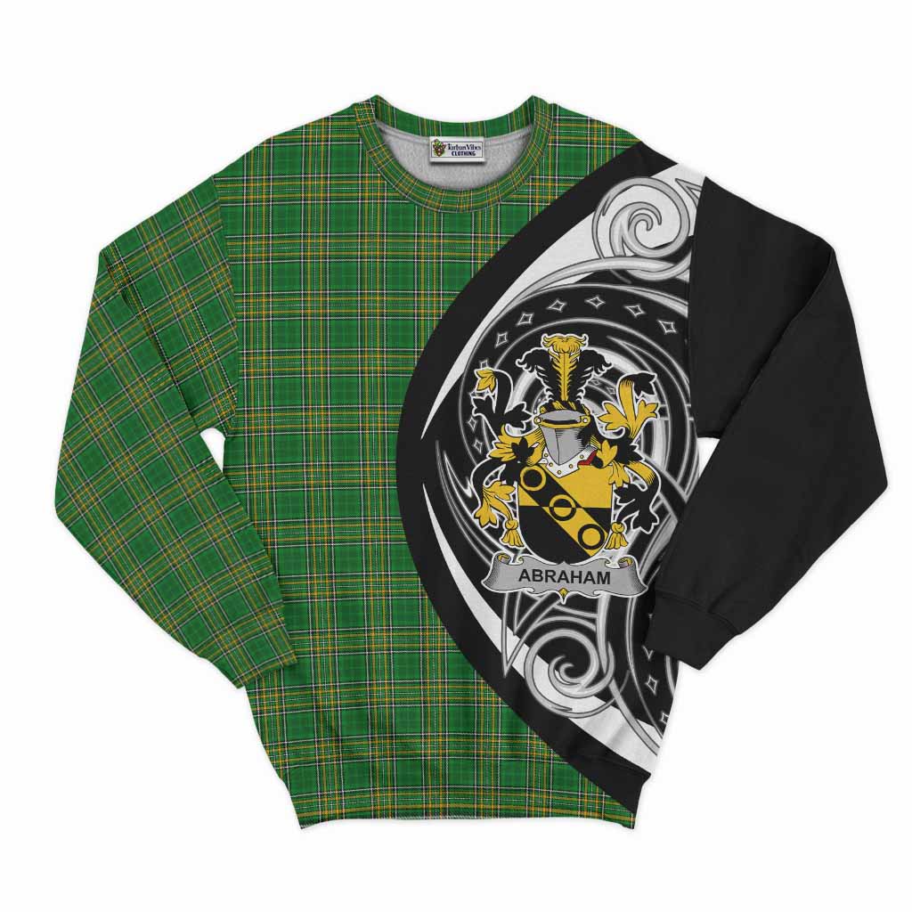 Tartan Vibes Clothing Abraham Irish Clan Sweatshirt Celtic Circle Style