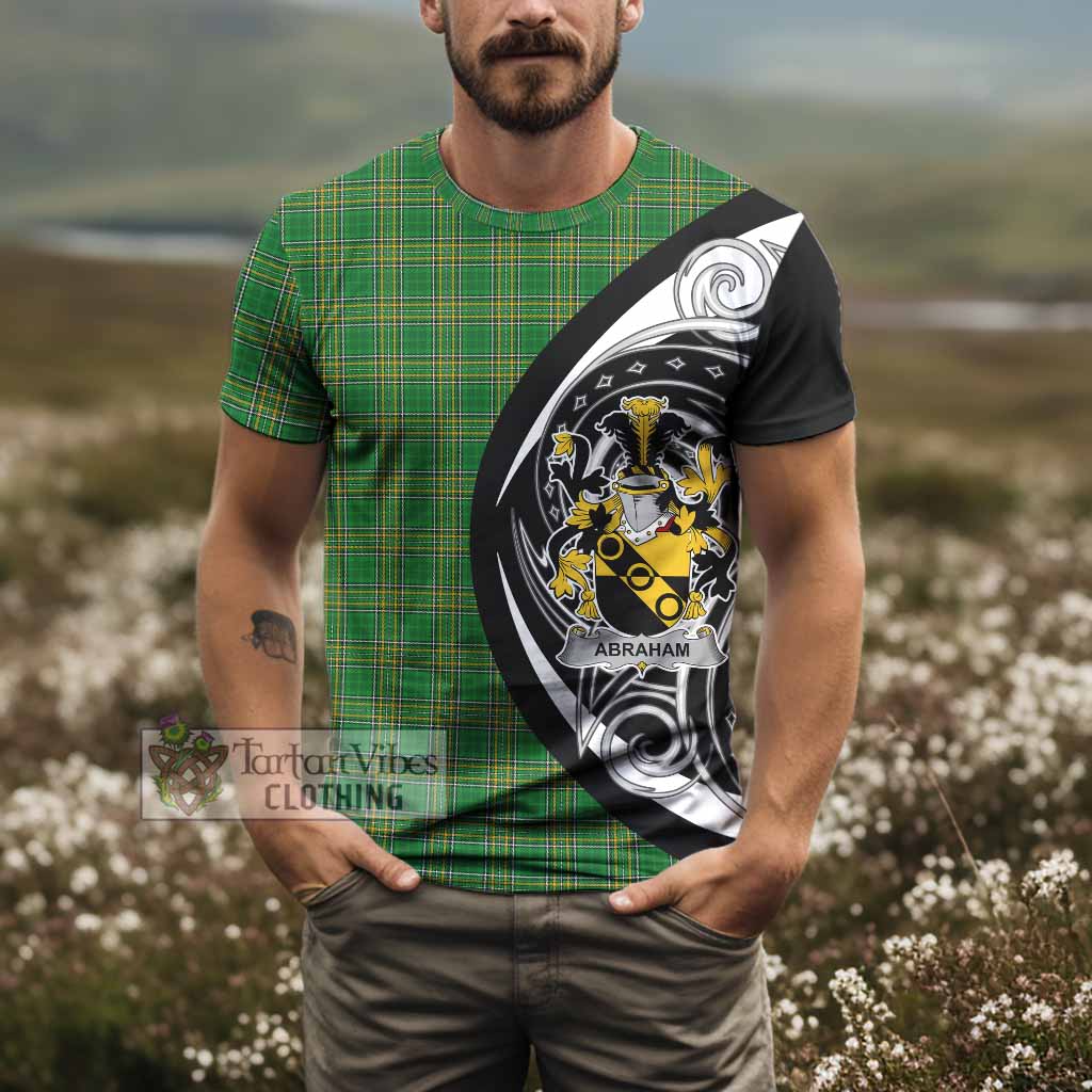Tartan Vibes Clothing Abraham Irish Clan T-Shirt Celtic Circle Style