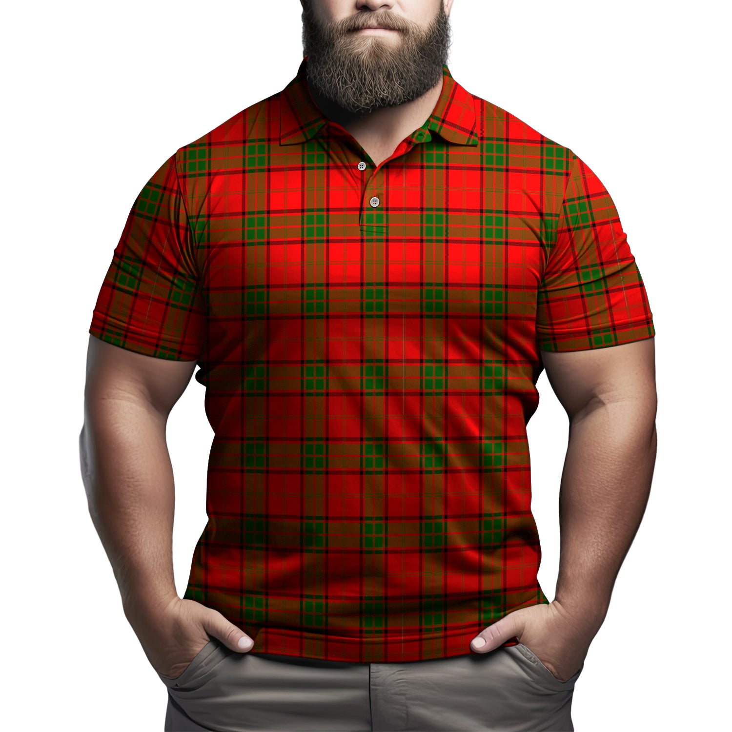 Adair Tartan Mens Polo Shirt Kid - Tartan Vibes Clothing