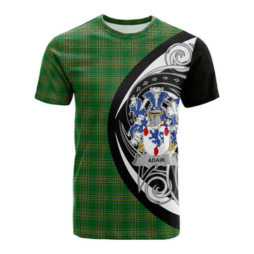 Tartan Vibes Clothing Adair Irish Clan Cotton T-shirt Celtic Circle Style