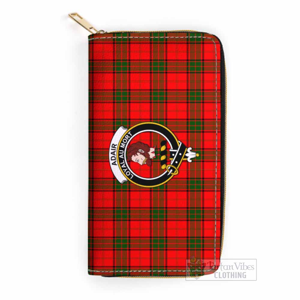 Tartan Vibes Clothing Adair Tartan Women's Leather Wallet with Family Crest