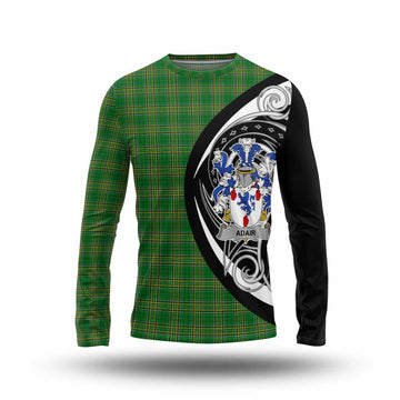 Tartan Vibes Clothing Adair Irish Clan Long Sleeve T-Shirt Celtic Circle Style
