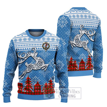 Adair Clan Christmas Ugly Sweater Celtic Reindeer Style