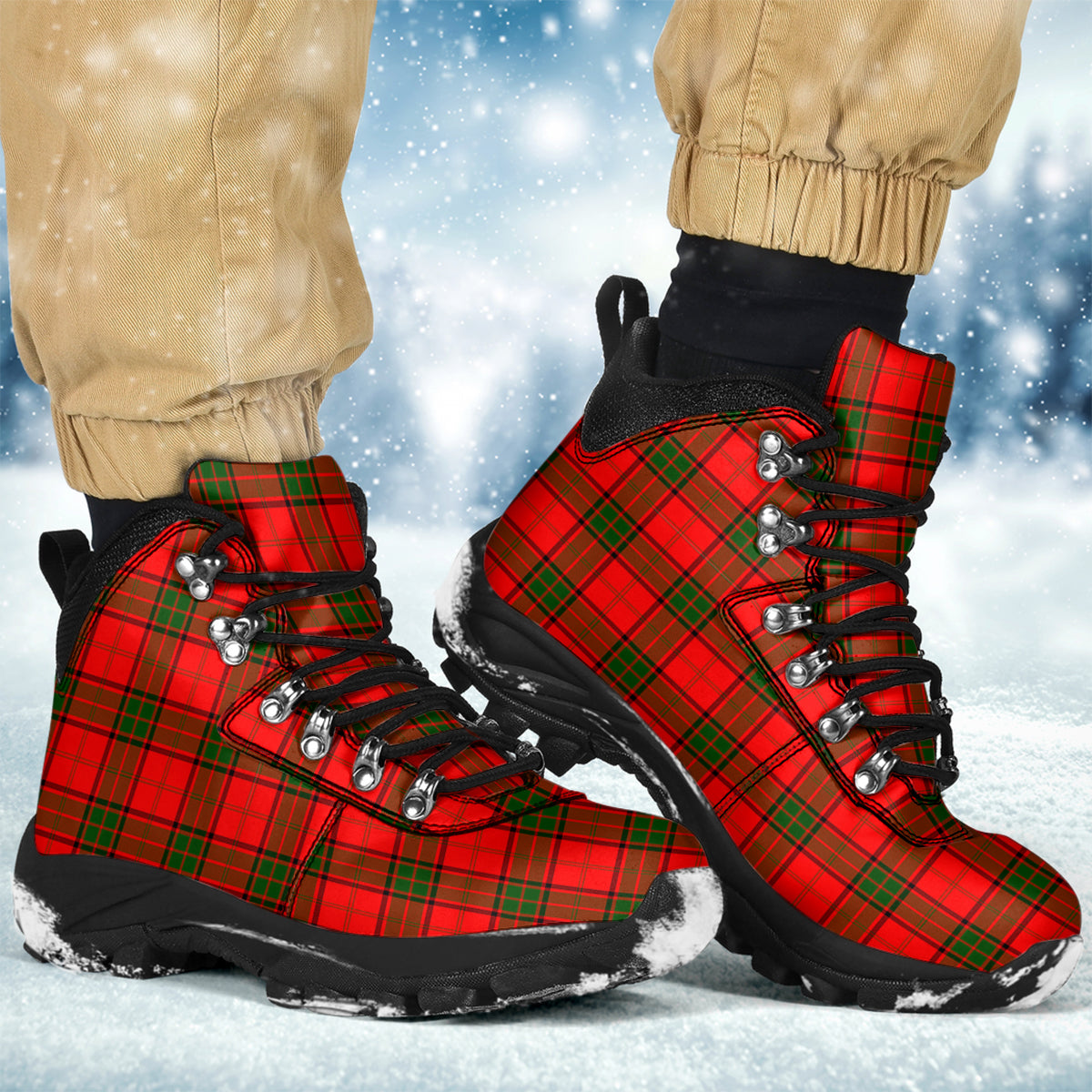 Adair Tartan Alpine Boots - Tartanvibesclothing