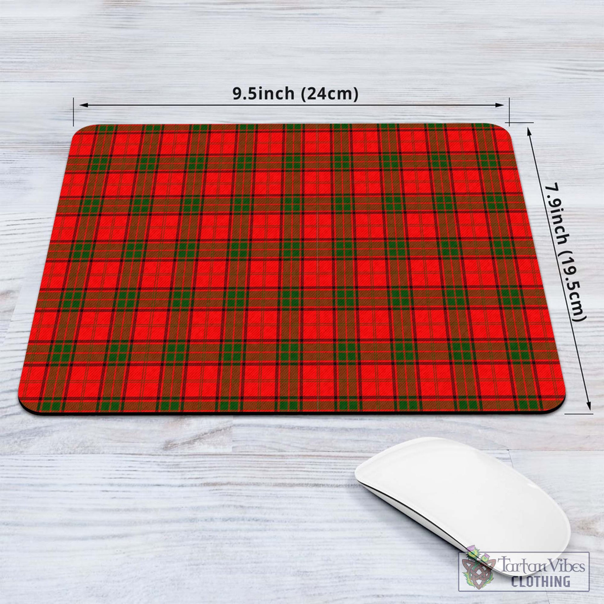 Tartan Vibes Clothing Adair Tartan Mouse Pad