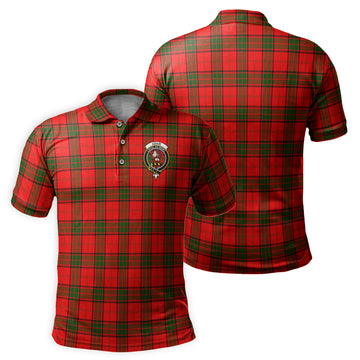 Adair Tartan Men's Polo Shirt with Family Crest