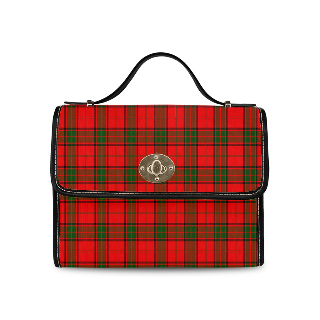 Adair Tartan Leather Strap Waterproof Canvas Bag - Tartanvibesclothing