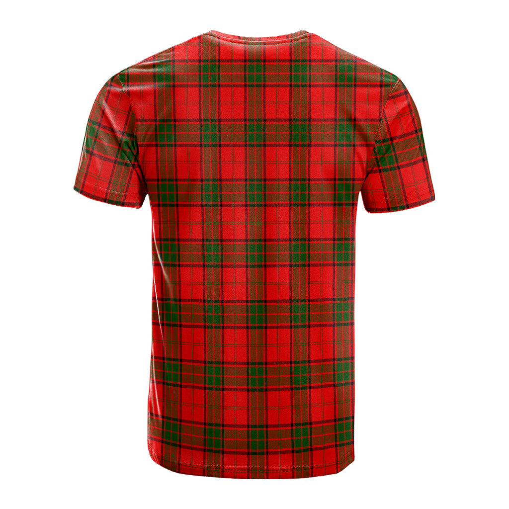 Adair Tartan T-Shirt with Family Crest - Tartanvibesclothing