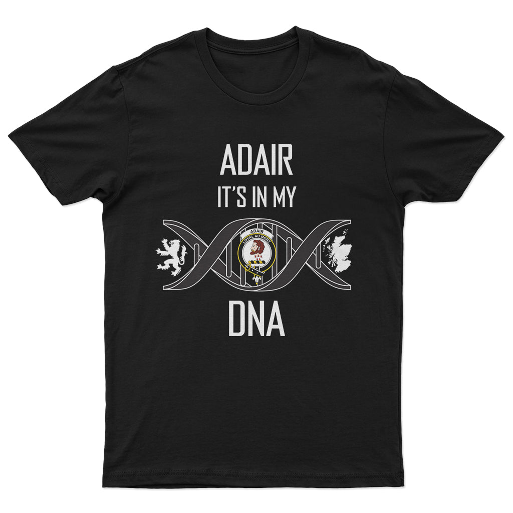 Adair Family Crest DNA In Me Mens T Shirt - Tartanvibesclothing