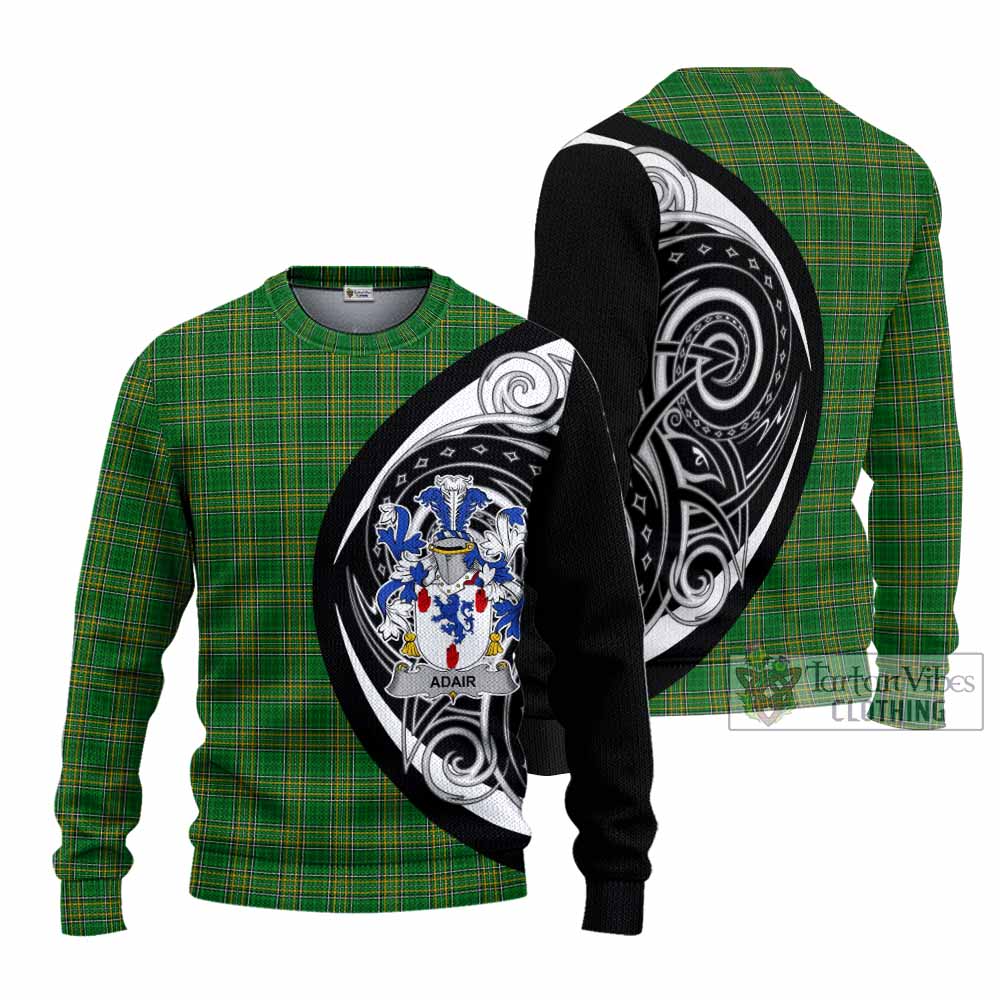 Tartan Vibes Clothing Adair Irish Clan Knitted Sweater Celtic Circle Style