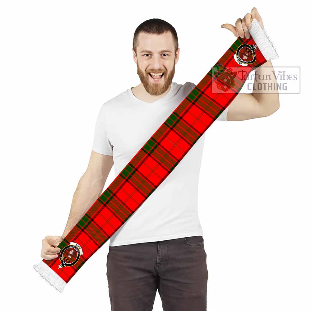 Tartan Vibes Clothing Adair Tartan Ruffneck Scarf with Family Crest
