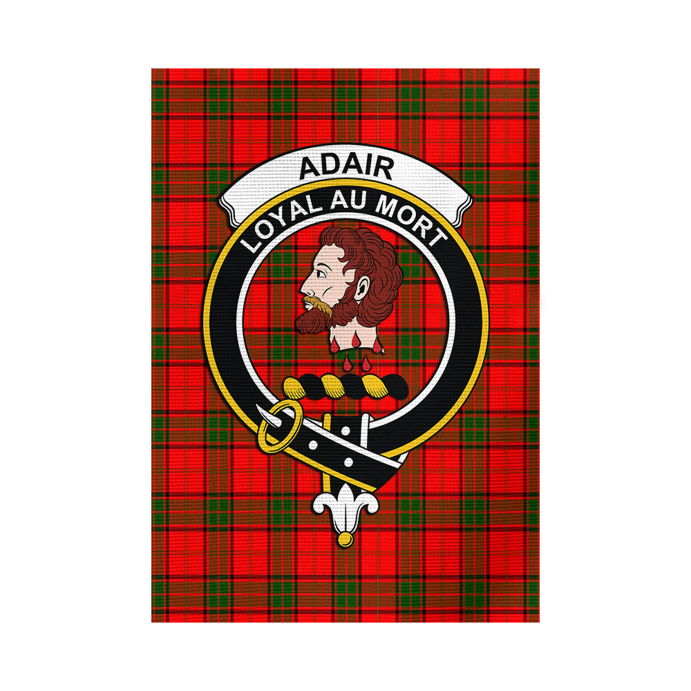 Adair Tartan Flag with Family Crest - Tartan Vibes Clothing