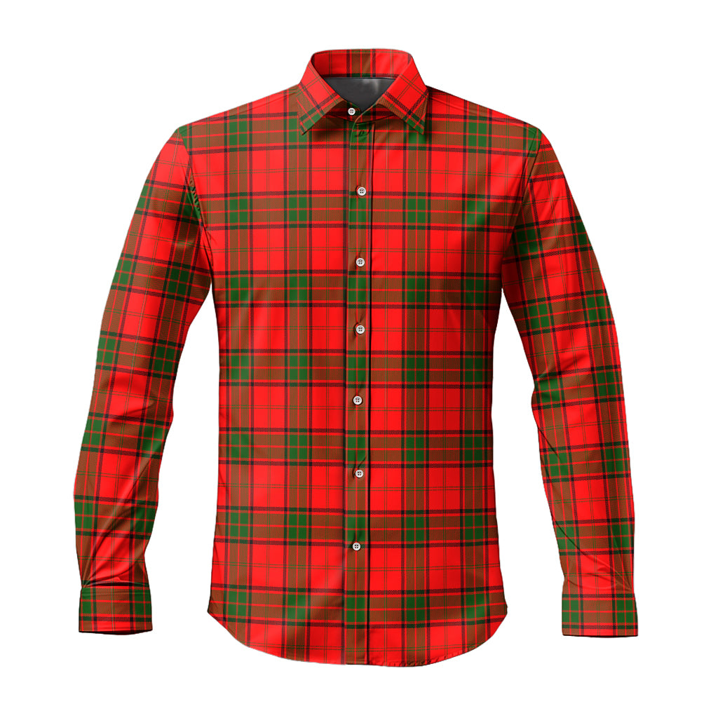 Adair Tartan Long Sleeve Button Up Shirt - Tartanvibesclothing