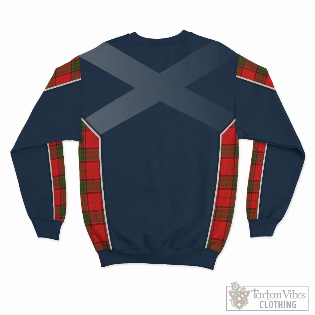 Tartan Vibes Clothing Adair Tartan Sweater with Family Crest and Lion Rampant Vibes Sport Style