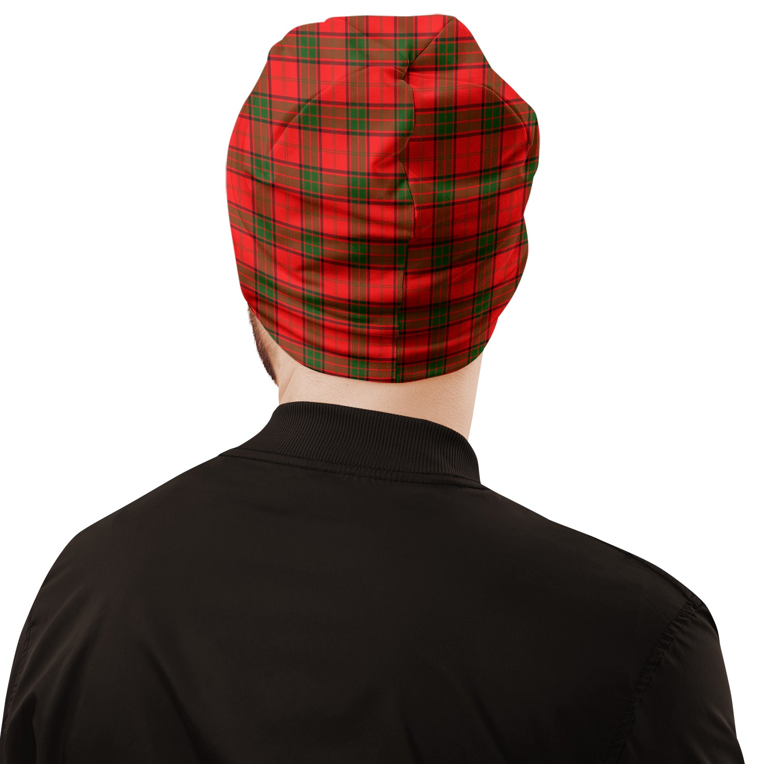 Adair Tartan Beanies Hat with Family Crest - Tartanvibesclothing